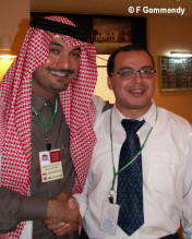 Mr Al-Turki and Emad ...