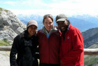 The WISPA girls at the top of Mount Pilatus