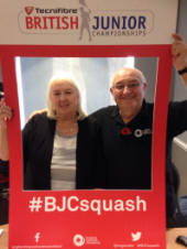 One final #BJCsquash selfie, this one from our lovely competition organisers at The Northern Terry and Linda! Thank you for all your hard work this weekend!