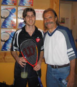 Renan et son p�re � Rennes 2004