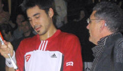 Thierry and Paul Sciberras in Nottingham '04