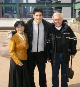 In New York, on the top of the world...