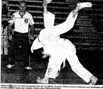 Thierry first judo competition