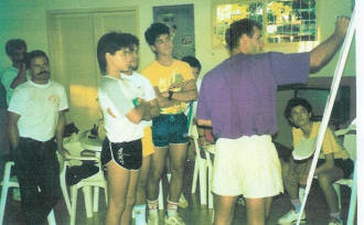 Masterclass with Eric Claudel, former French number 1