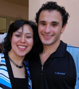 Ali with his sister ...